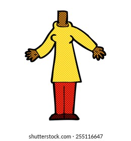 retro comic book style cartoon body (mix and match retro comic book style cartoons or add own photos)