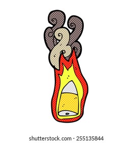 viñeta de dibujos animados estilo libro de historietas retro