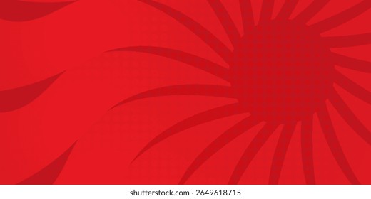 Retro história em quadrinhos pop art fundo vermelho com listras e pontos de meio-tom. Estilo clássico vintage de desenho animado.