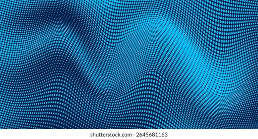 Retro comic pop art style gradient Dotted background. Halftone design
