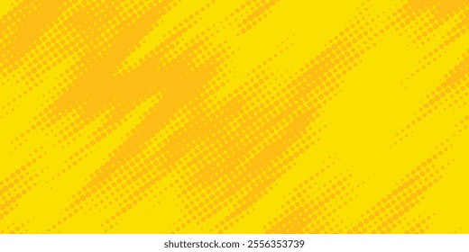 retro comic yellow background raster gradient halftone. modern yellow background vector illustration eps 10