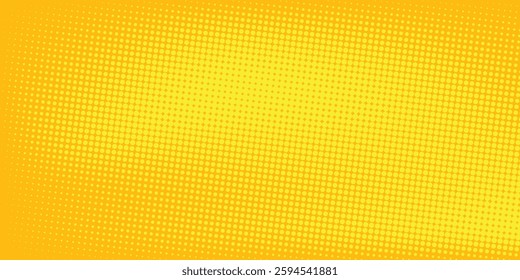 retro comic yellow background raster gradient halftone, stock vector illustration eps 10