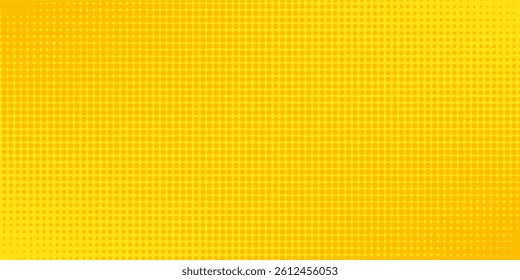 retro comic yellow background raster gradient halftone, stock vector illustration eps 10