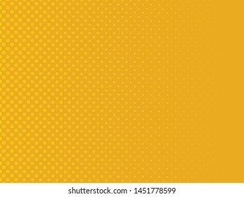 Retro comic yellow background. Vector illustration in pop art retro style