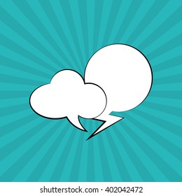 Retro communication design , vector illustration