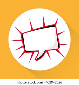 Retro communication design , vector illustration