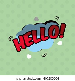 Retro communication design , vector illustration