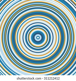 Retro concentric backgrounds - vector illustration 