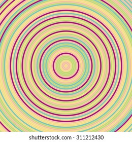 Retro concentric backgrounds - vector illustration 