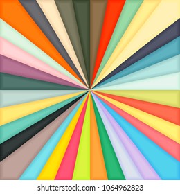 Retro concept soft color starburst background.