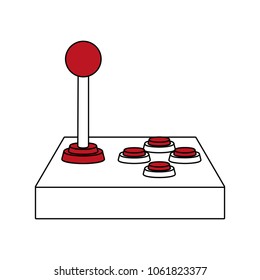 Retro console gamepad