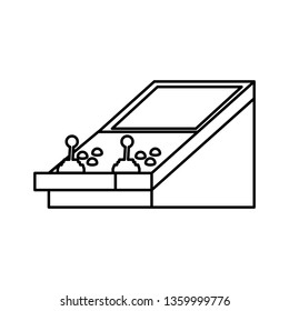 retro console video game machine