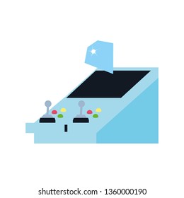 retro console video game machine