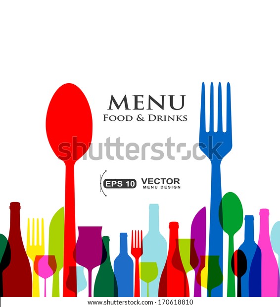 Retro Cover Restaurant Menu Designs On Stock Vector (Royalty Free