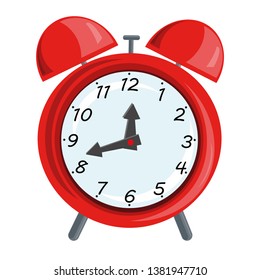 Retro and cute child alarm clock.
