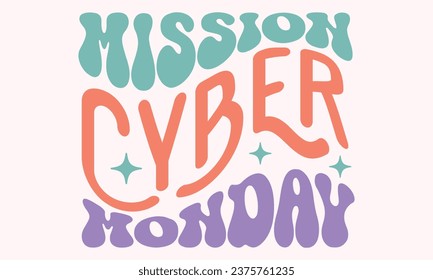 Retro , Cyber Monday , EPS Bundle, Single design