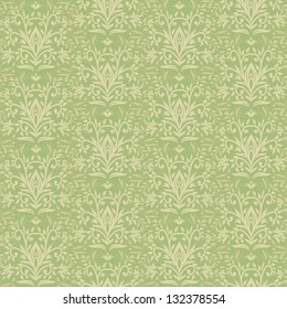 retro damask seamless pattern