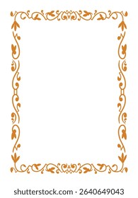 Retro Decorative Ornamental Border Decorative Vector