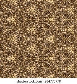 Retro decorative vector seamless pattern. Endless texture can be used for wallpaper. EPS 10