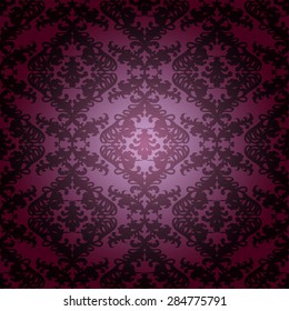 Retro decorative vector seamless pattern. Endless texture can be used for wallpaper. EPS 10