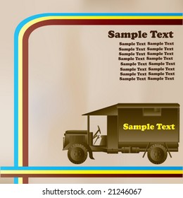 Retro Deliveries Background