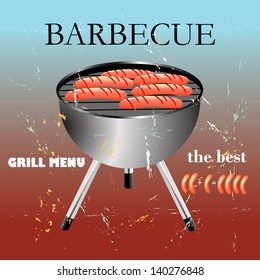 Retro Design Grill and grill menu