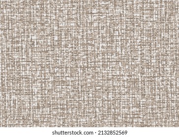 Retro design on grunge background or aged faded texture.abstract checked linen textured brown background. 