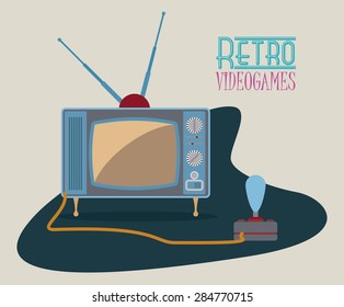 Retro design over white background, vector illustration.