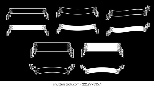 A Retro Design Small Label Set.It Is Vector Data That Is Easy To Edit.