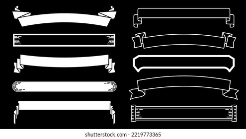 A Retro Design Small Label Set.It Is Vector Data That Is Easy To Edit.