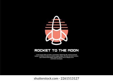 Retro design space and earth nasa style vector logo element, suitable for printing and sticker 