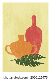 Retro design with texture. Vector illustration for social media, cards, post marks, wall decor, banners.