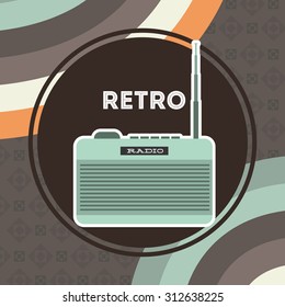 retro device design, vector illustration eps10 graphic 