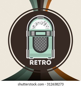 retro device design, vector illustration eps10 graphic 