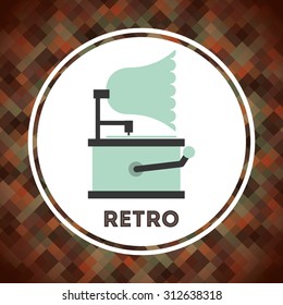 retro device design, vector illustration eps10 graphic 