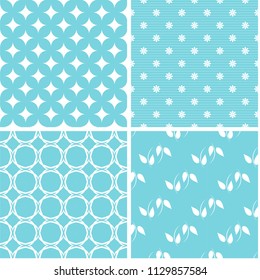 Retro different seamless patterns. Texture can be used for , pattern fill, web page background.