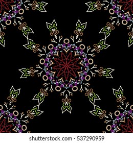 Retro digital paper. Decorative background for cards, invitations, web design in purple, orange and neutral colors. Vintage textures. Vector seamless geometrical patterns.