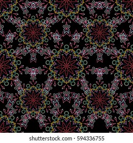 Retro digital paper. Decorative background for cards, invitations, web design in pink, green and gray colors. Vintage textures. Vector seamless geometrical patterns.