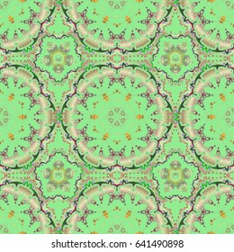 Retro digital paper. Decorative background for cards, invitations, web design in green, violet and red colors. Vintage textures. Vector seamless geometrical patterns.