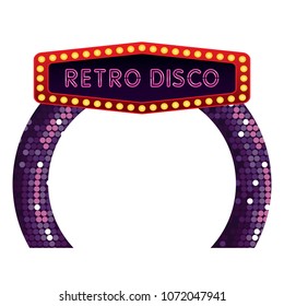 Retro Disco Arch
