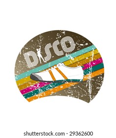 retro disco icon #3