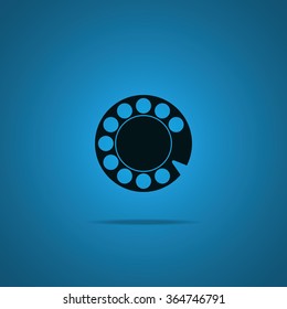 Retro disk dialer.