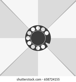 Retro disk dialer.