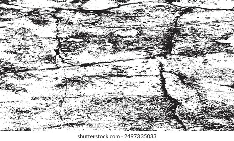 Retro distressed background with black and white ink splatter, grainy texture, and grunge overlay, ideal for vintage abstract design and illustration wallpaper template