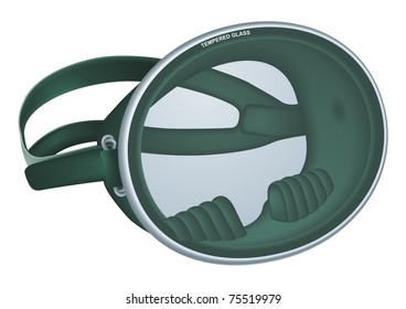 Retro  Diving Mask