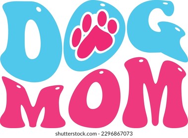 Retro dog Svg Design, Vector