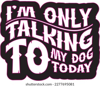 Diseño de camisetas de perro retro, vector