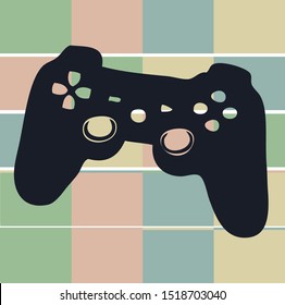 Retro Doodle Video Game Icon Vector Illustration