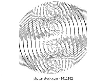 Retro dot background - vector image