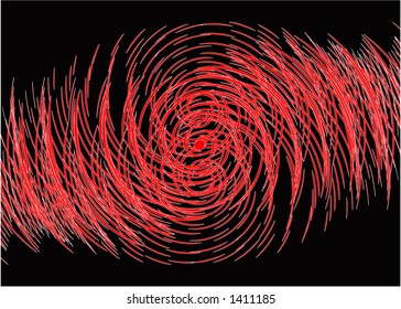 Retro dot background - vector image